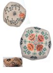 (image for) Pumpkins & Buzzards Biscornu